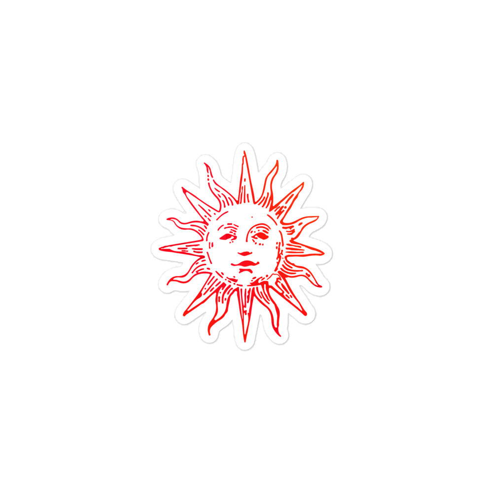 BLEEDING SUN Sticker
