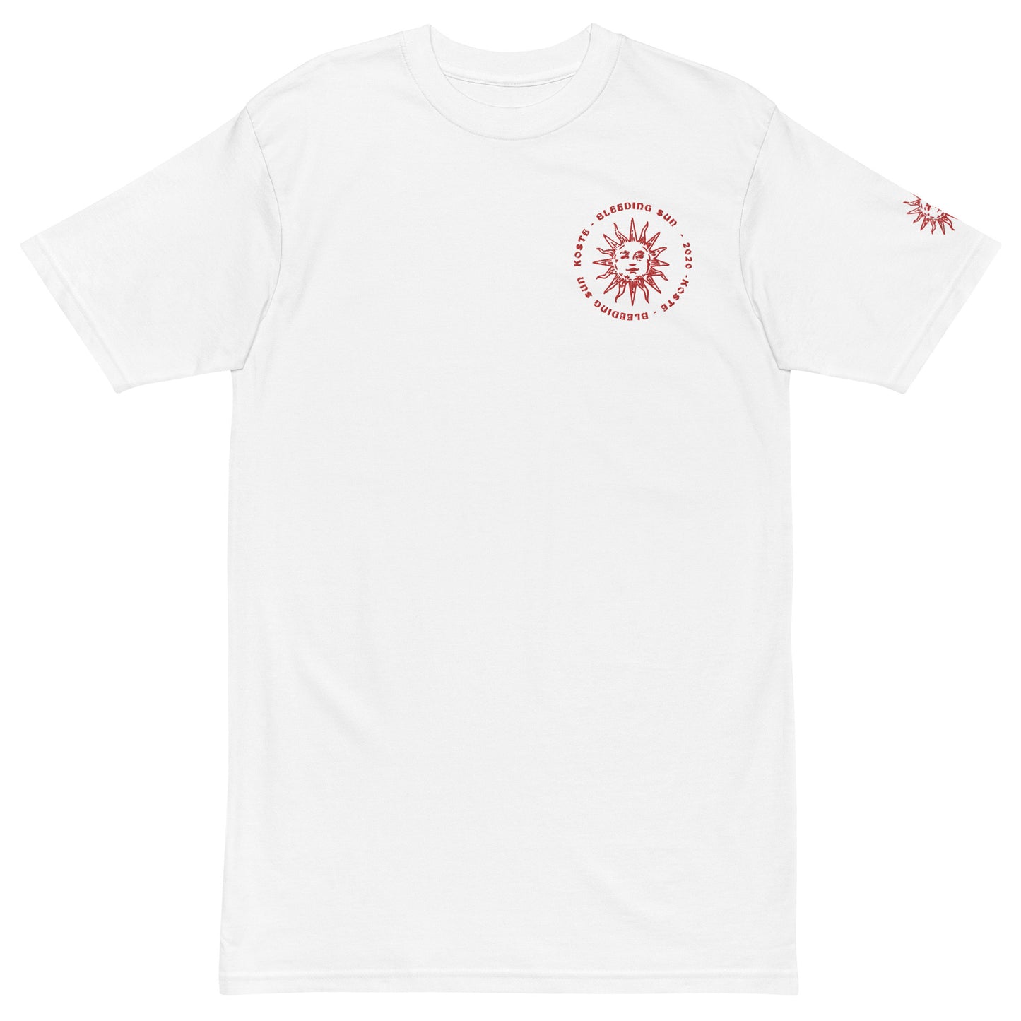 BLEEDING SUN Embroidered T-Shirt