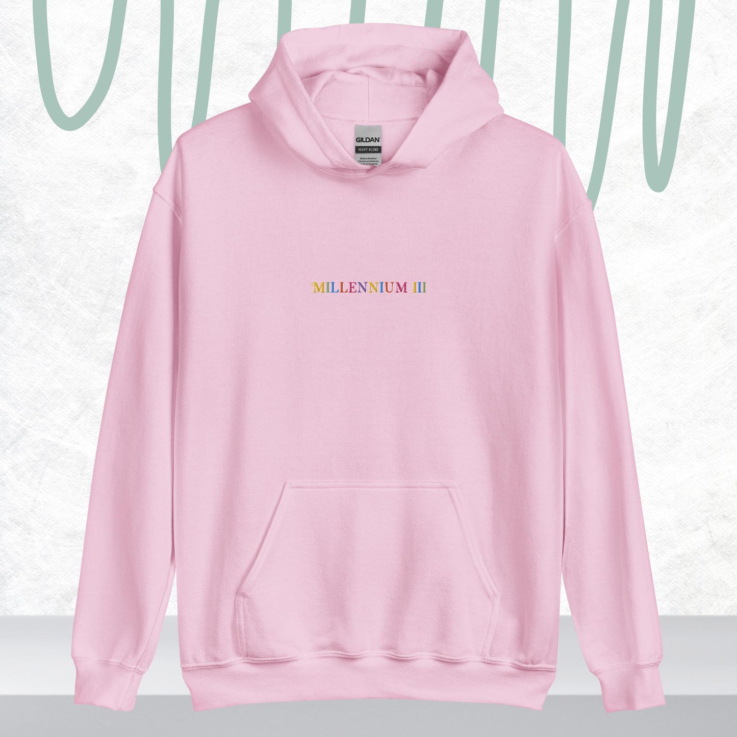 MILLENNIUM III Embroidered Hoodie