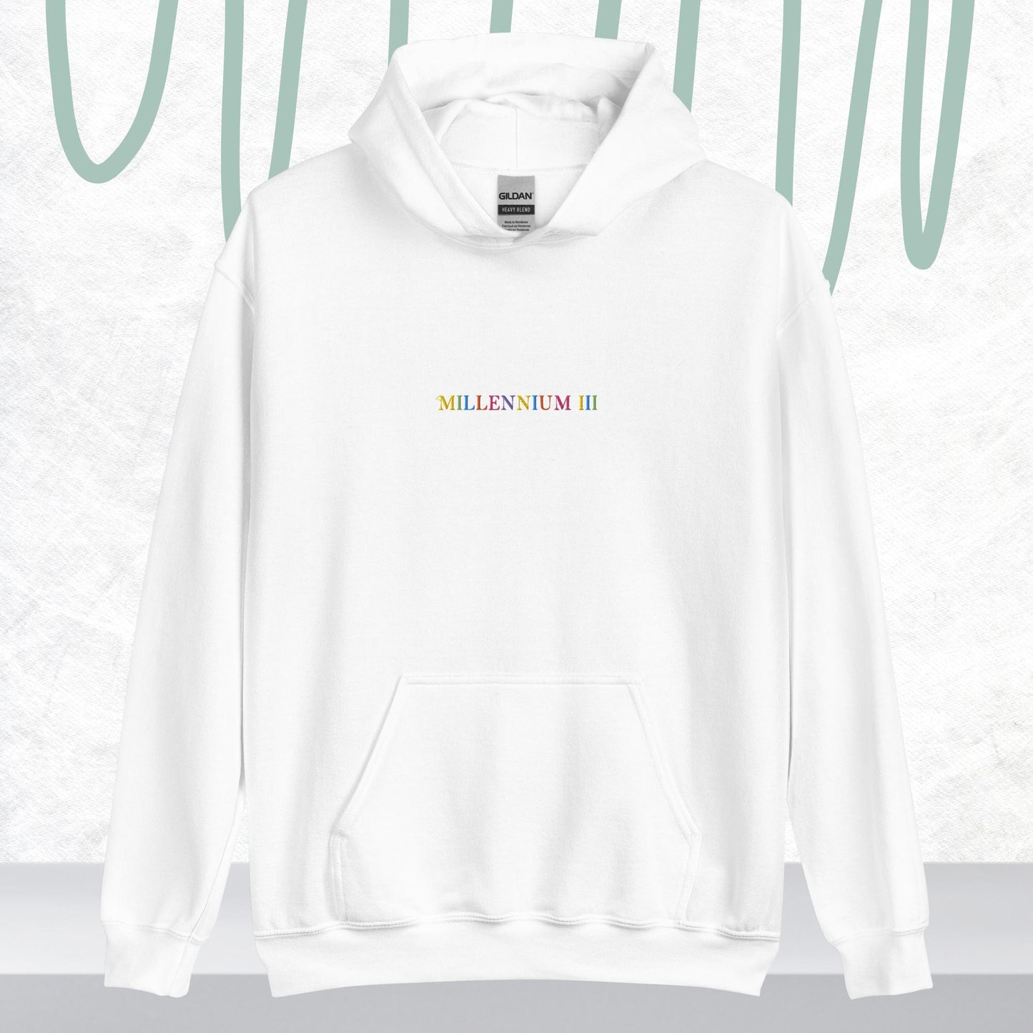MILLENNIUM III Embroidered Hoodie