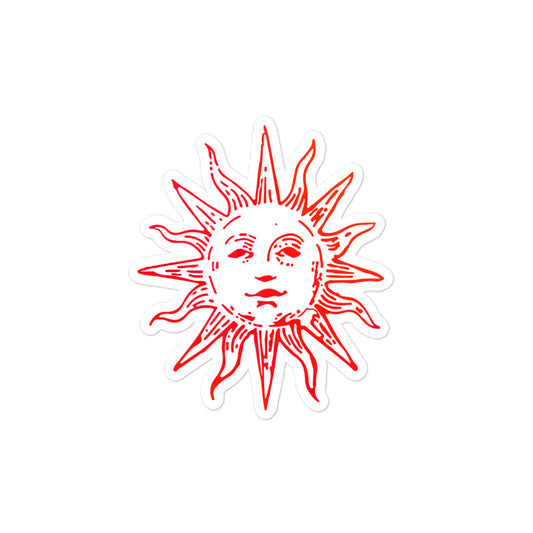 BLEEDING SUN Sticker