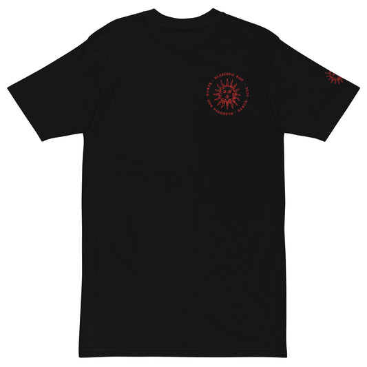 BLEEDING SUN Embroidered T-Shirt